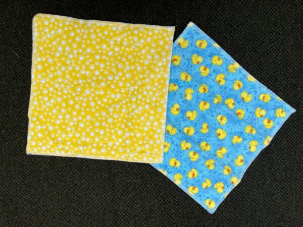 Double-sided Flannel Baby Washcloths (2 pack) - Image 3